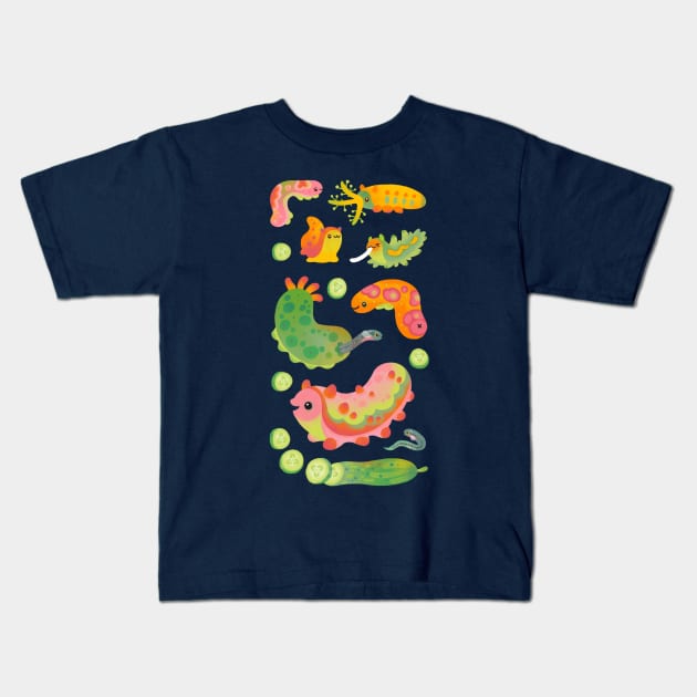 Sea cucumber Kids T-Shirt by pikaole